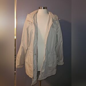 Oversized rain jacket